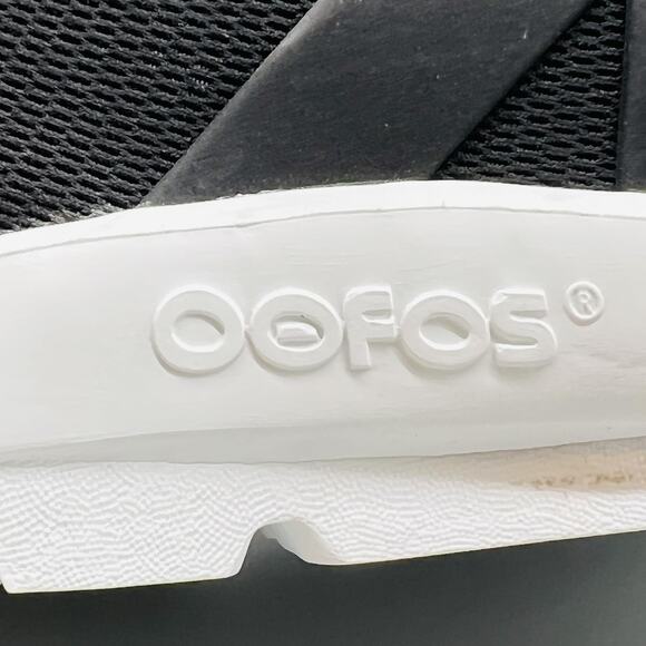 OOFOS Shoes Mens 9 Black Mesh Slip On Recovery Walking Athletic Sneakers Comfort main image 5